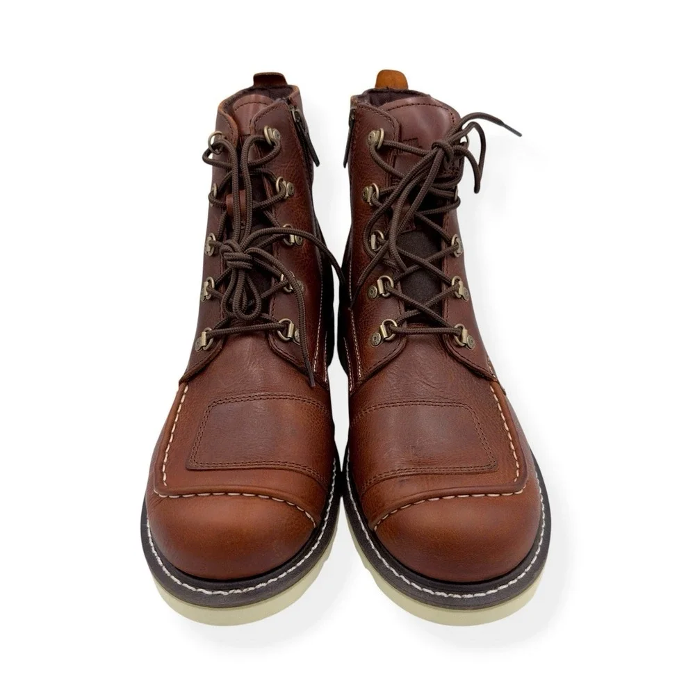 NEW Harley Davidson Men's 13 M Hagerman Riding Boots Barley Brown D93756 w BOX
